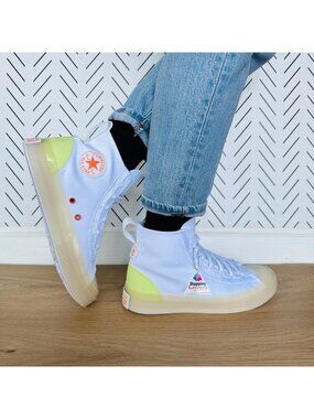 ⭐Converse Chuck Taylor All Star CX EXP2 Hi 8.5 Women Shoes White Sneaker A10261C